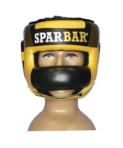 کلاه بوکس چرم SPARBAR مدل Face Bar
