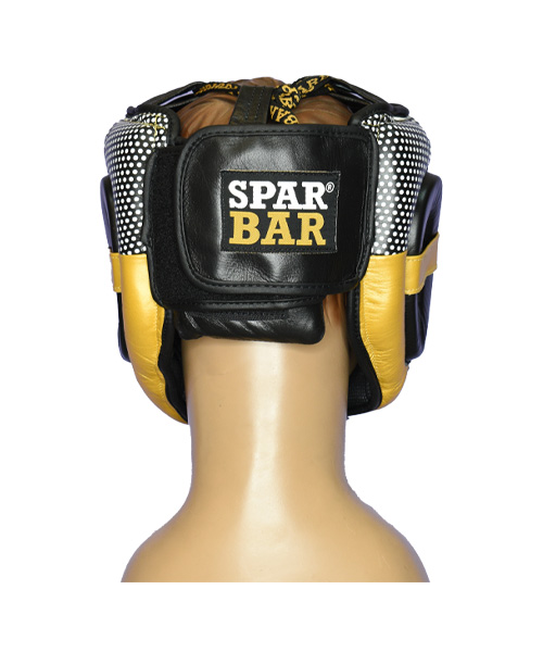 کلاه بوکس چرم SPARBAR مدل Face Bar