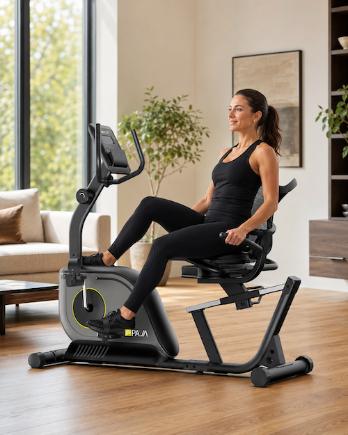 دوچرخه ثابت خانگی مبله پاژا مدل PAJA-YK-10S19R