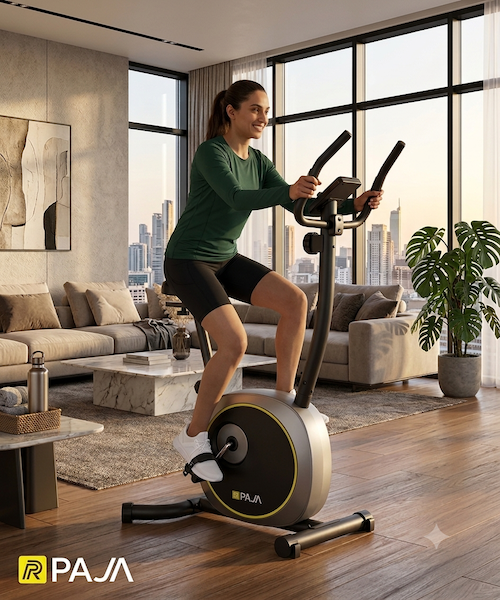 دوچرخه ثابت ایستاده خانگی پاژا مدل PAJA-YK-10S02B